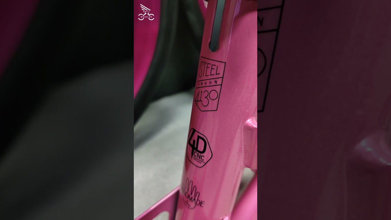 Fnhon Gust Pink 2025 New Color #foldingbike #bikewheel #bicycle