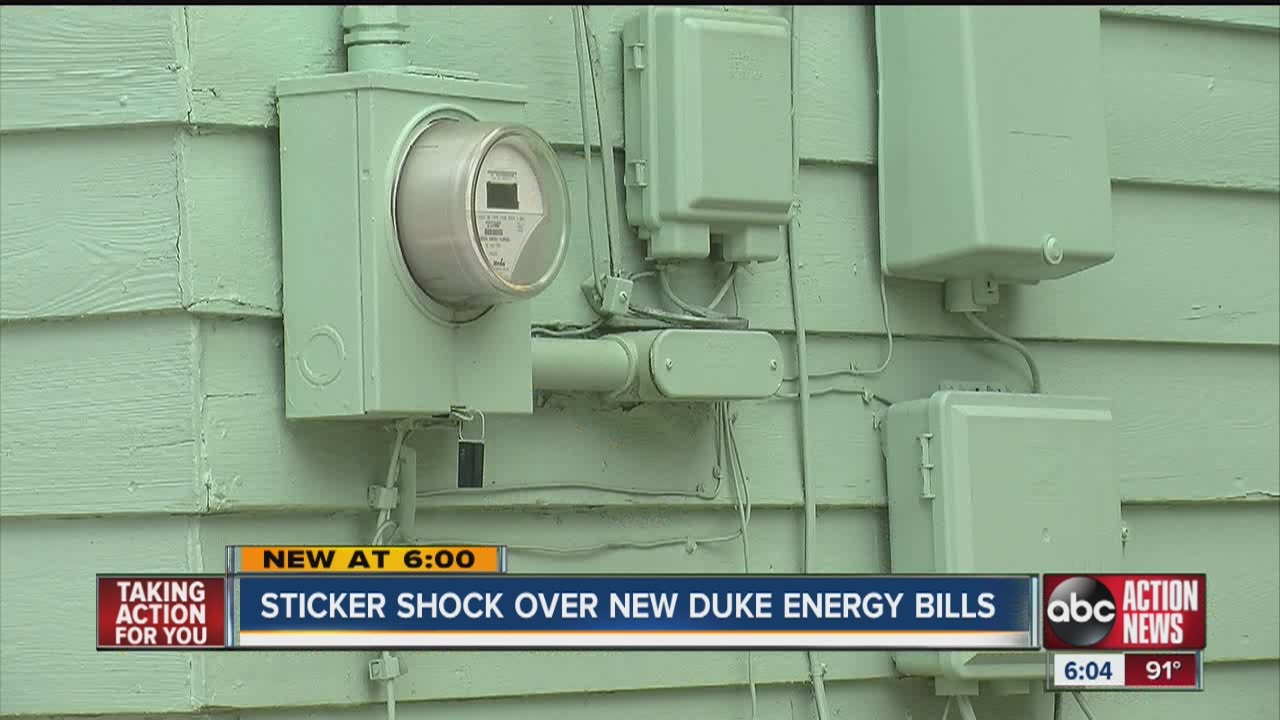 Sticker shock over new Duke Energy bills