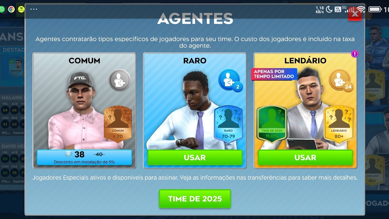 TESTANTO EVENTO TEAN OF 2025 SERA QUE PEGUEI ALGUN OU DEI AZAR ?👍