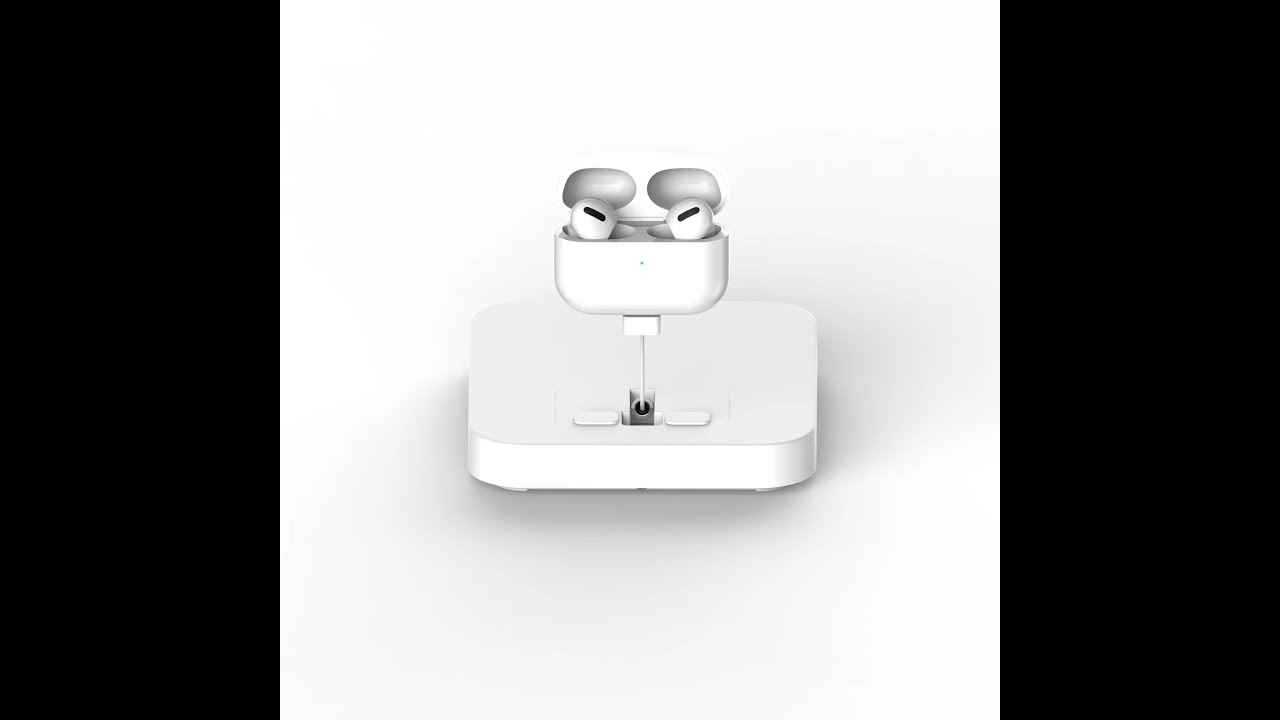 HeyShow PSD122 Built-in Cable Security Display Stand For Phones,Earbuds,Watches.