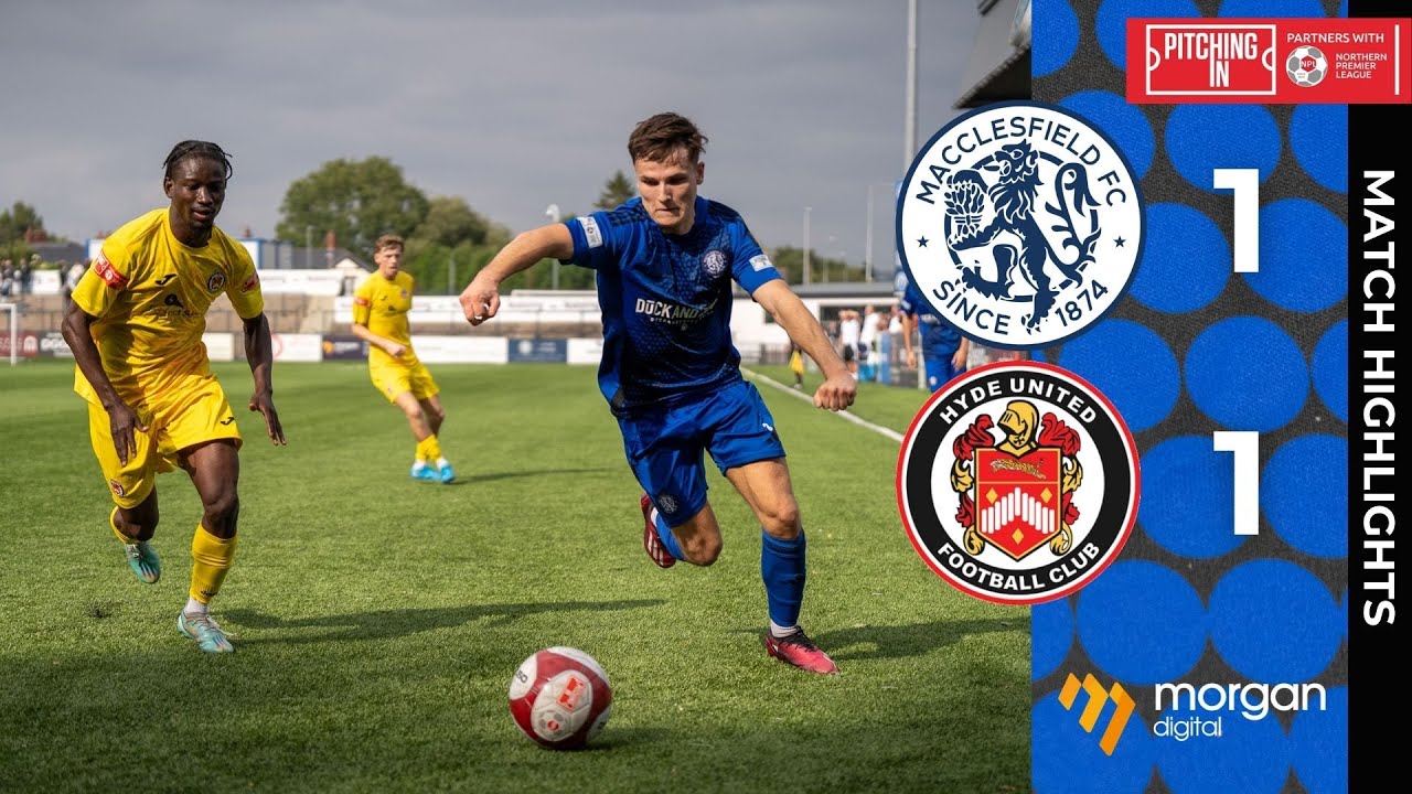 Cheshire Derby ends all square 🤝| Macclesfield FC 1-1 Hyde United