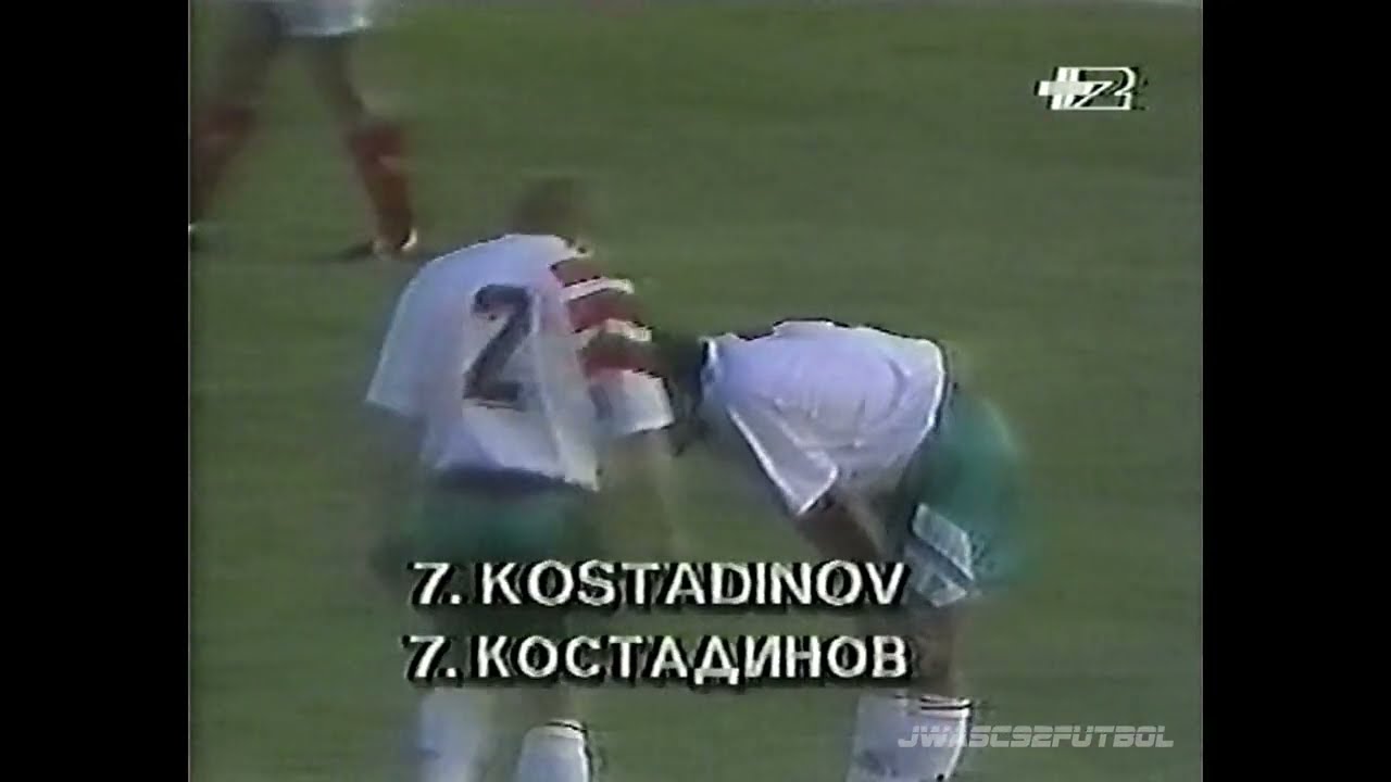 1992.09.09 Bulgaria 2 - France 0 (Full Match 60fps - 1994 FIFA World Cup qualification)