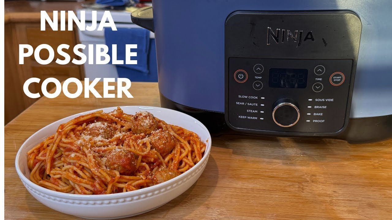 Ninja Possible Cooker Spaghetti and Meatballs-How did it come out?