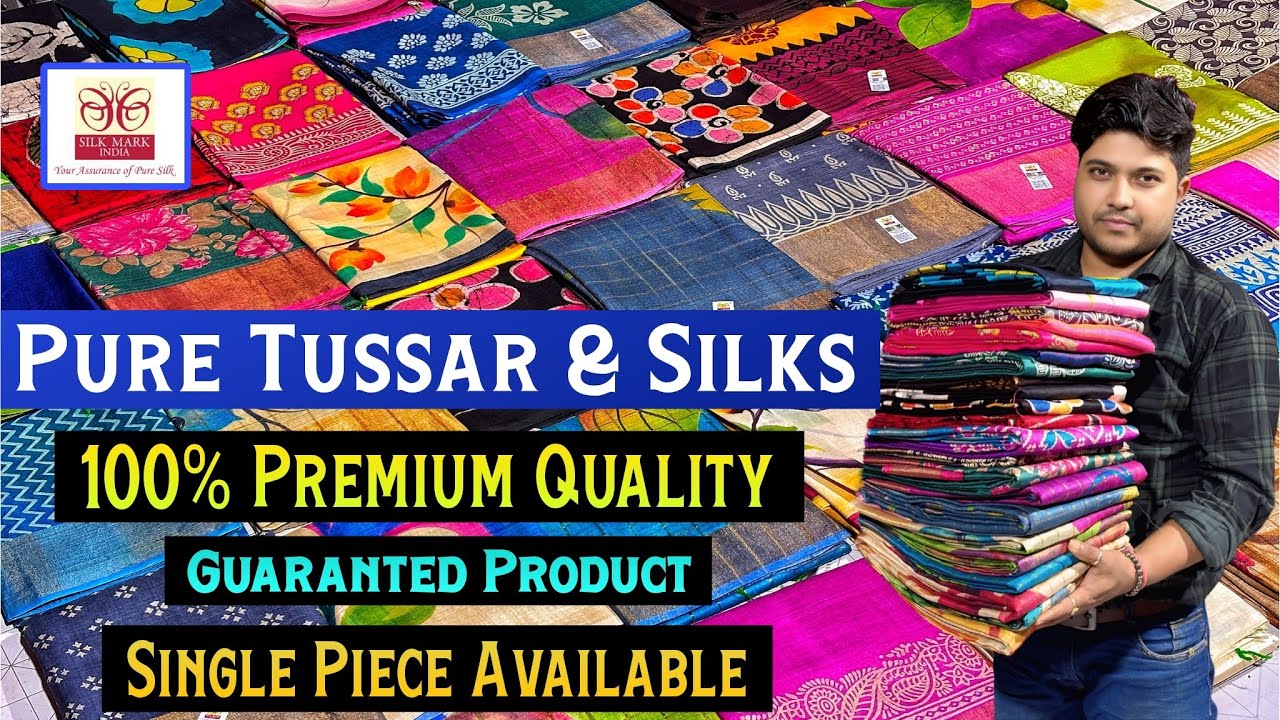 Pure Tussar Silk | Bishnupuri Silk | Murshidabad Silk Saree || New Collections
