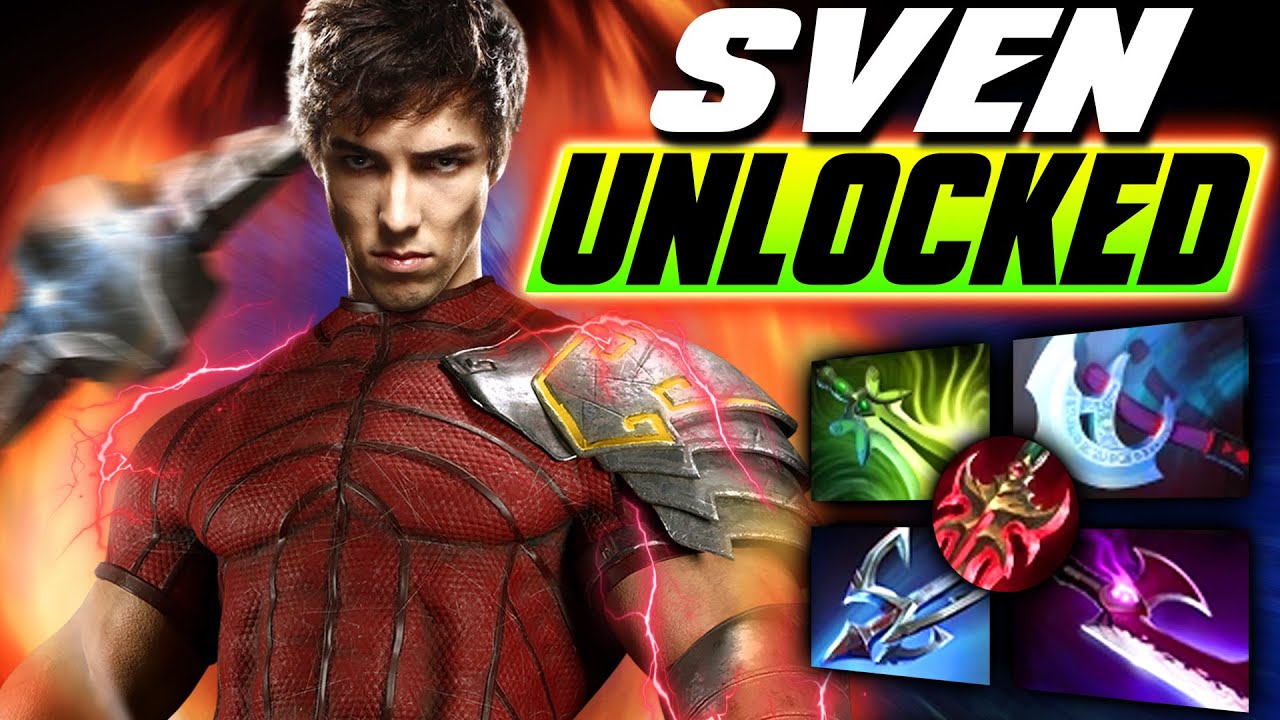 Sven UNLOCKED! - Dota 2 - Grubby