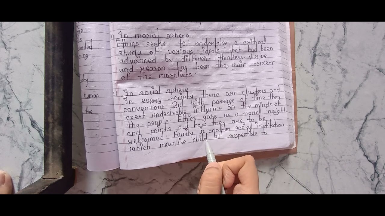 What is the nature and scope of ethics University of Allhabad part 2 Ba 1st year PHILOSOPHY