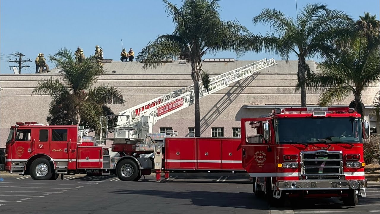 LBFD Fire Station 7 Responding 
