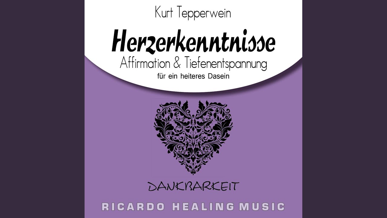 Dankbar sein: Affirmation
