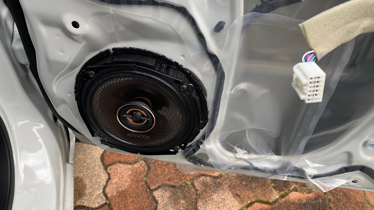 ワゴンR スピーカー交換/点検&新型見学/KENWOOD/KFC-RS175