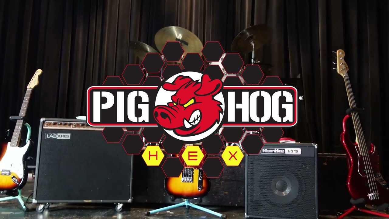 Check out the all new Patented Hex Series&trade; Cables from Pig Hog!