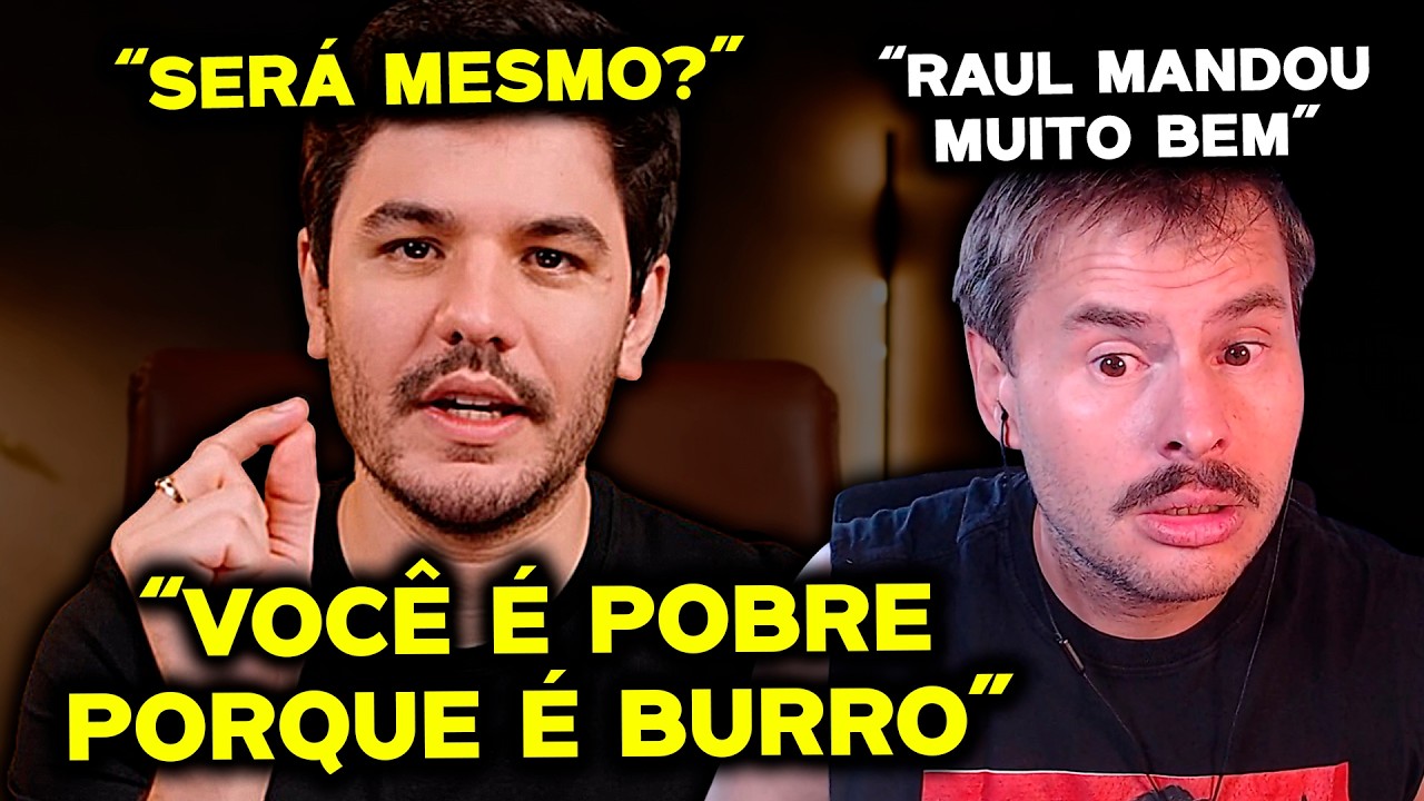 RAUL SENA PERDE A PACIÊNCIA COM VÍDEO SOBRE POBRES