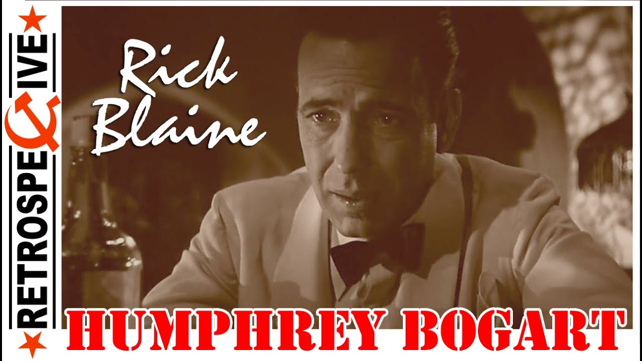 Humphrey Bogart As A Rick Blaine (From Casablanca) (1942)