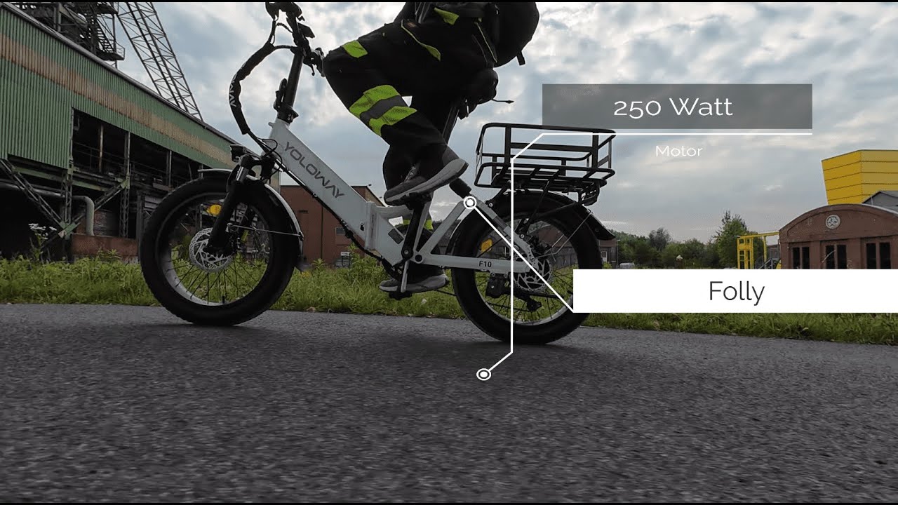 Yoloway F10  FAT Bike 20 Zoll Klapprad Geheimer tipp