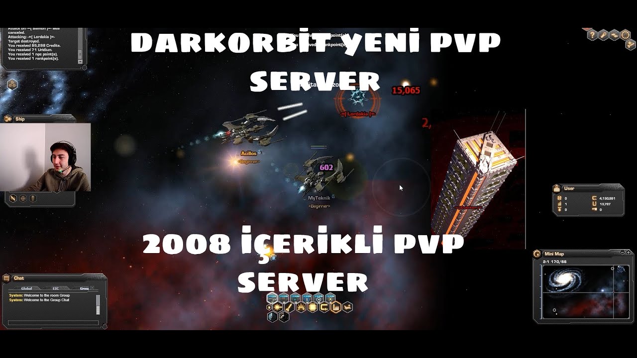 DARKORBİT PVP SERVER / BU SERVERDE OYUN 2008 VERSİYONU