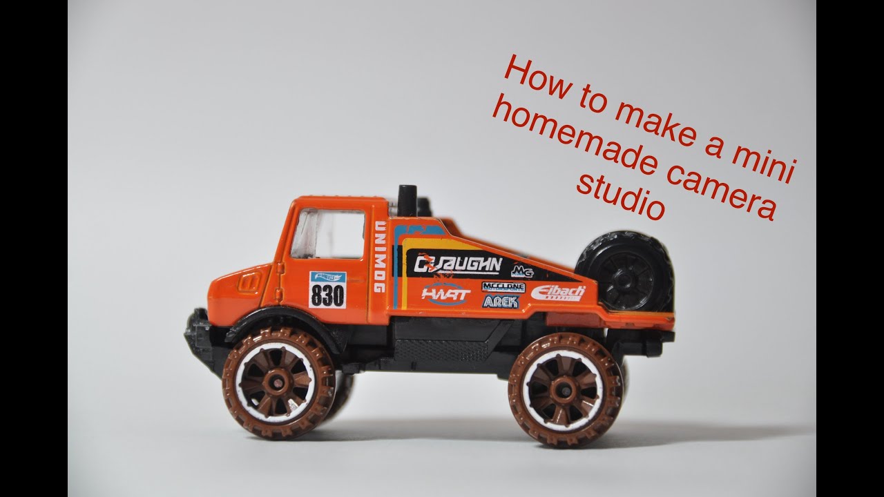 How to make a mini home made photography studio