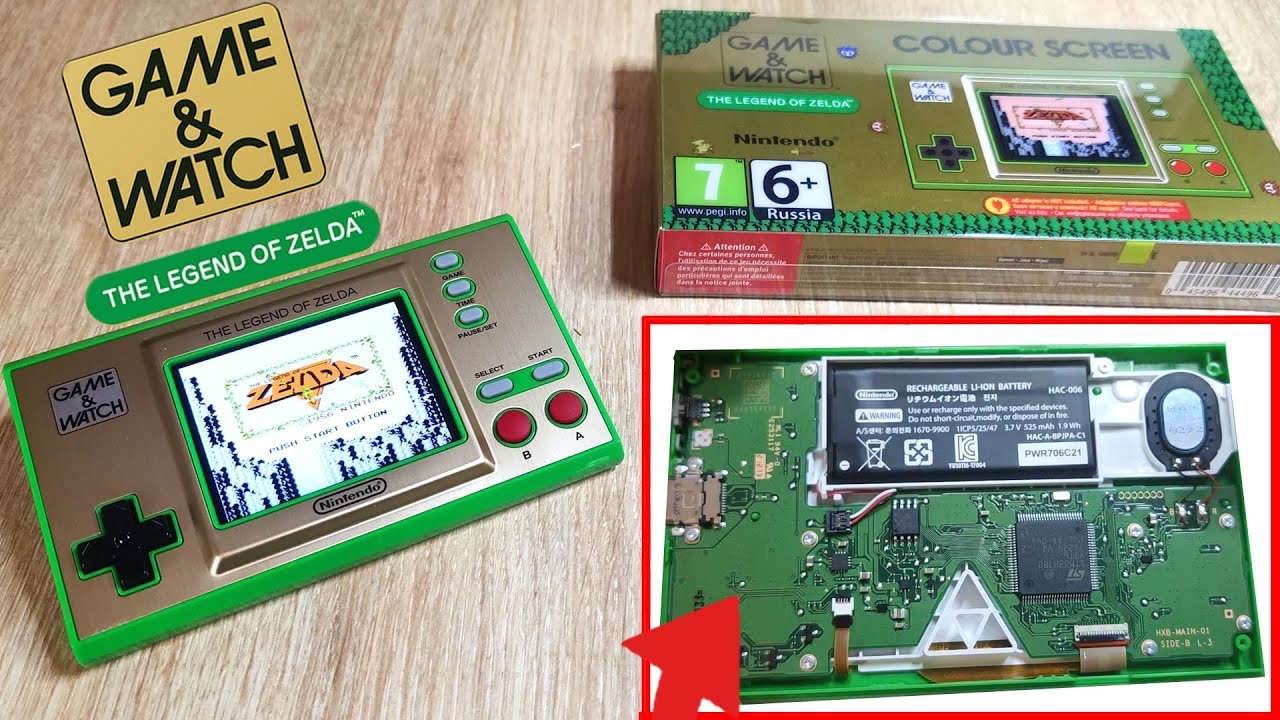 TEST ET DÉMONTAGE DU GAME AND WATCH ZELDA