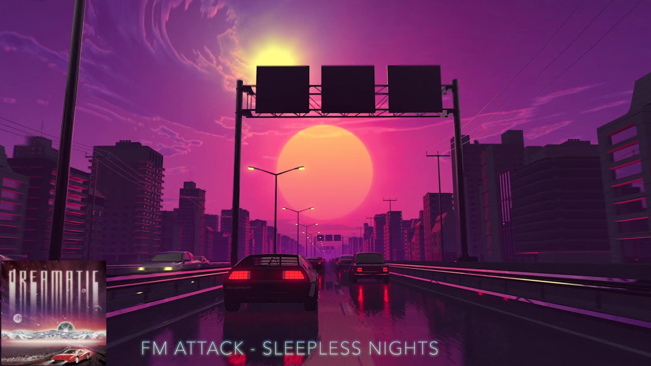 Synthwave, Retrowave music mix for one hour