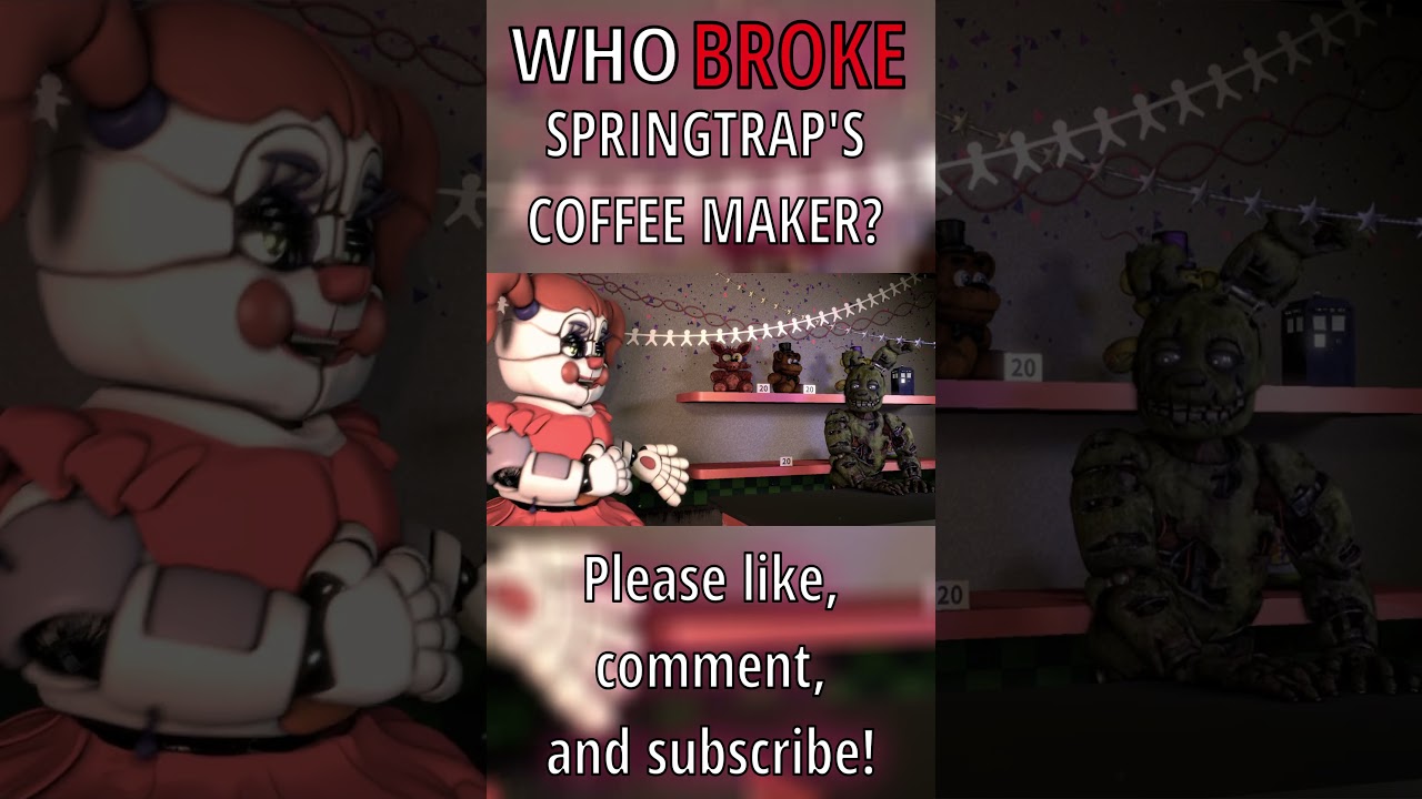 КТО ЕГО СЛОМАЛ? #fnaf #fivenightsatfreddys #shorts #fypシ #fyp #parksandrecreation #fnafsfm #sprin...