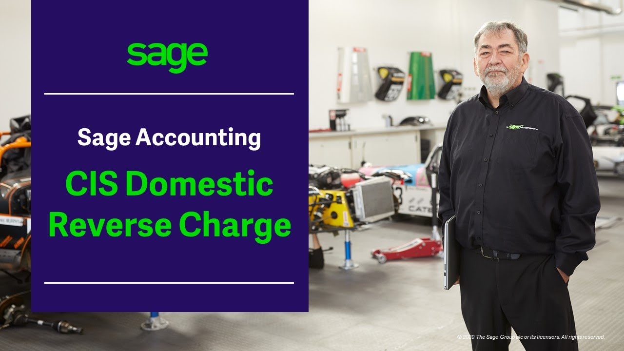 Sage (UK) - Sage Accounting - CIS Domestic Reverse Charge VAT