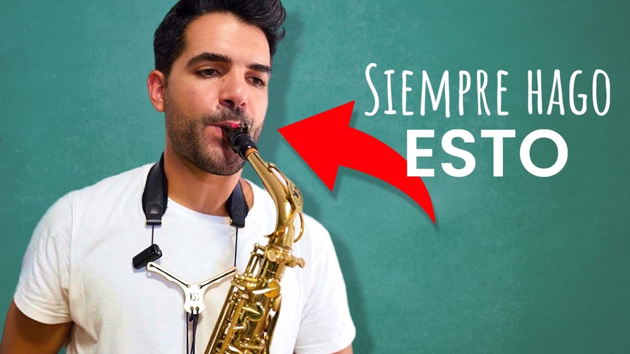 Truco de Embocadura para un Sonido Fácil y Fluido en el Saxofón 🎶