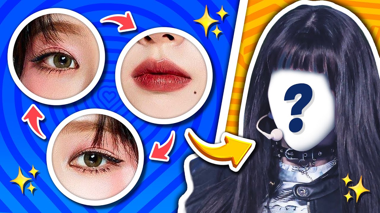 😳 Guess the K-pop Idol by Eyes → Lips! 👀💋 ANSWER - KPOP QUIZ 🎮