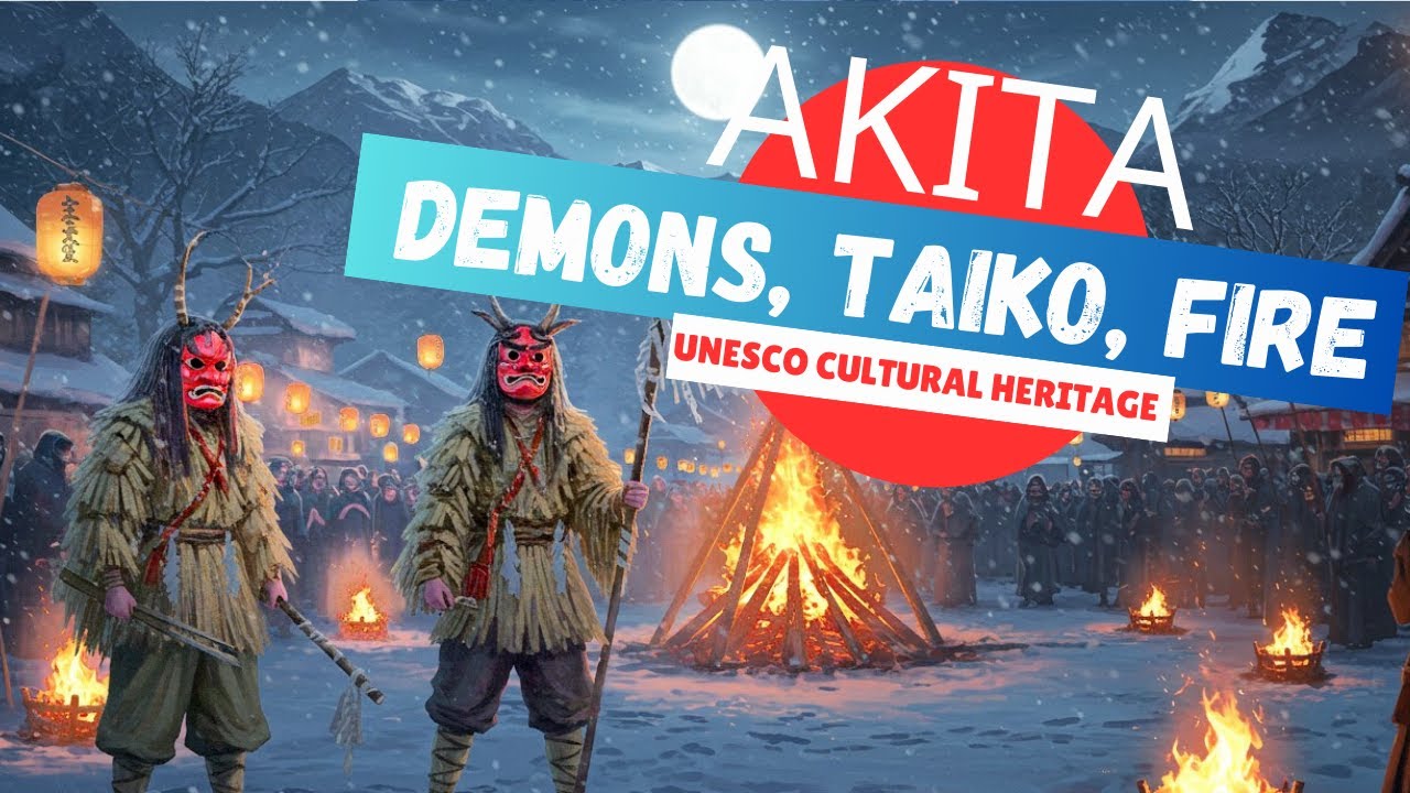 Japan's Most Frightening Festival: The Legend Of Namahage | #documentary #cinematic | なまはげ柴灯祭