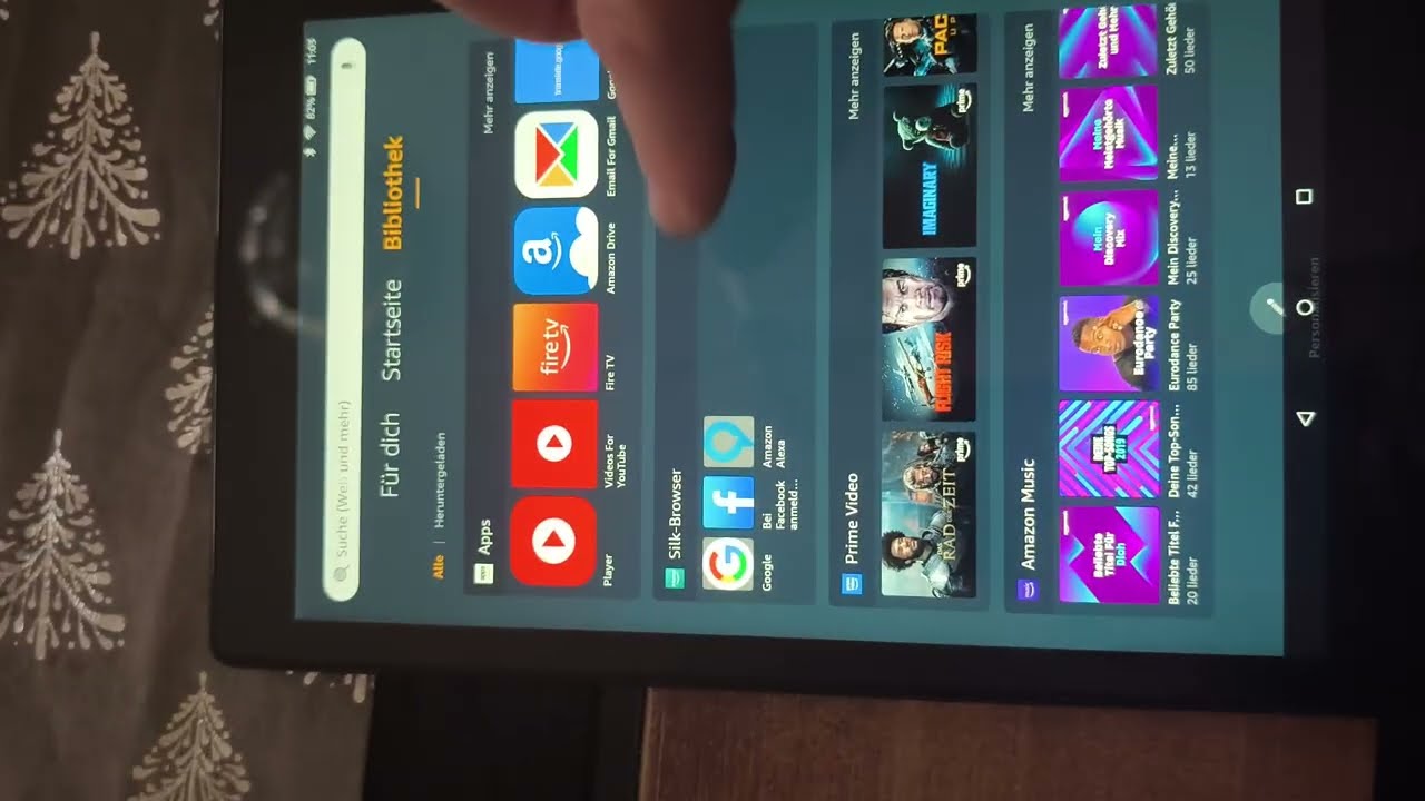 Test Amazon Fire HD 10 (7.Gemrtation)