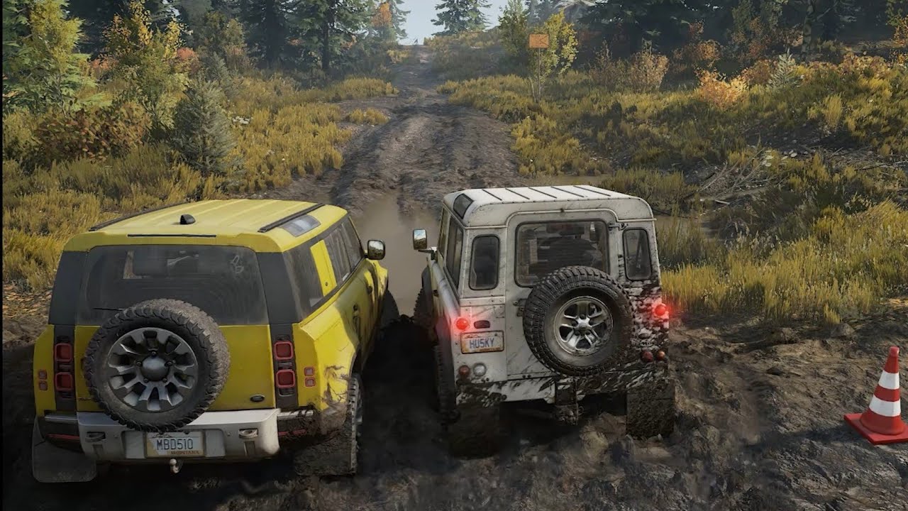 DEFENDER 90 VS DEFENDER 110 | SNOWRUNNER