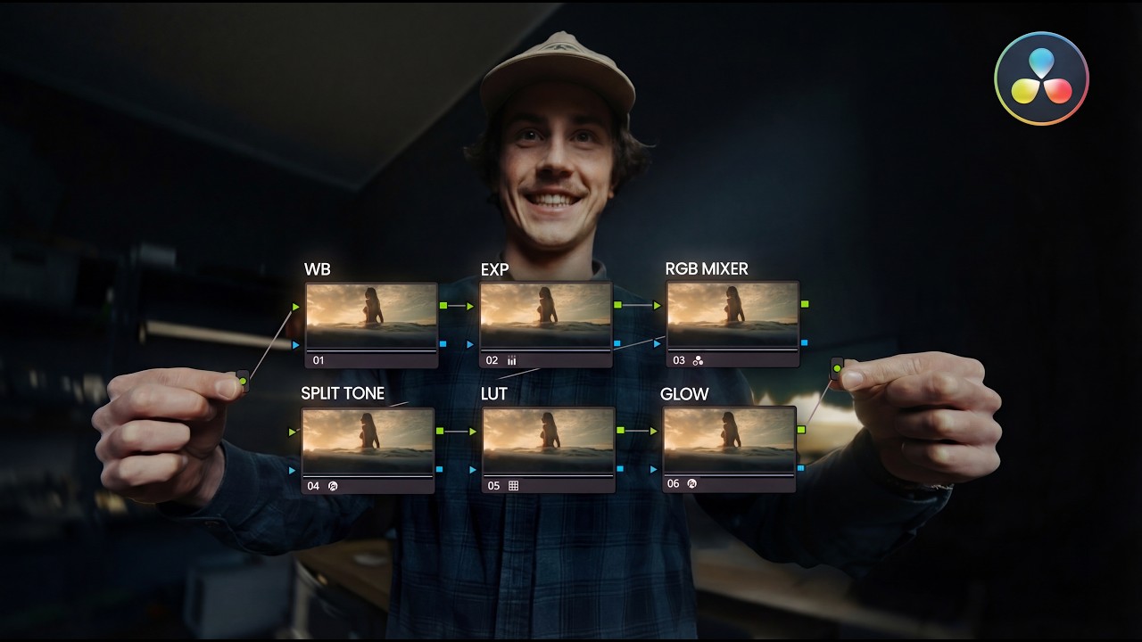 Jak pokolorowałem film z Teneryfy – mój 6 etapowy PowerGrade w DaVinci Resolve