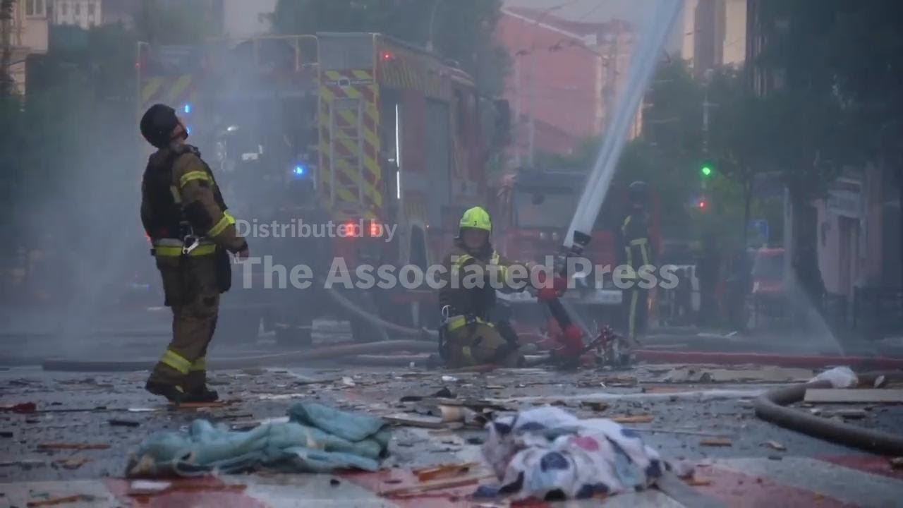 At least two killed in Russian drone and missile attack on Kyiv