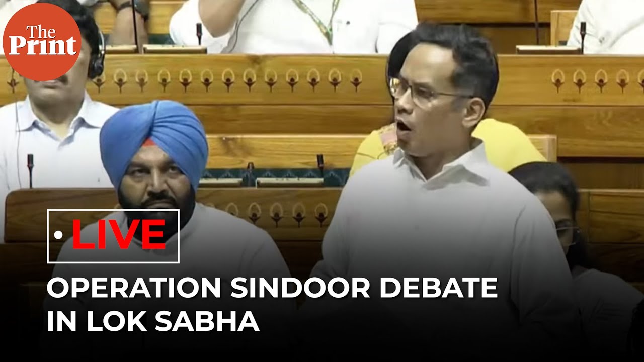 LIVE: Operation Sindoor debate in Lok Sabha