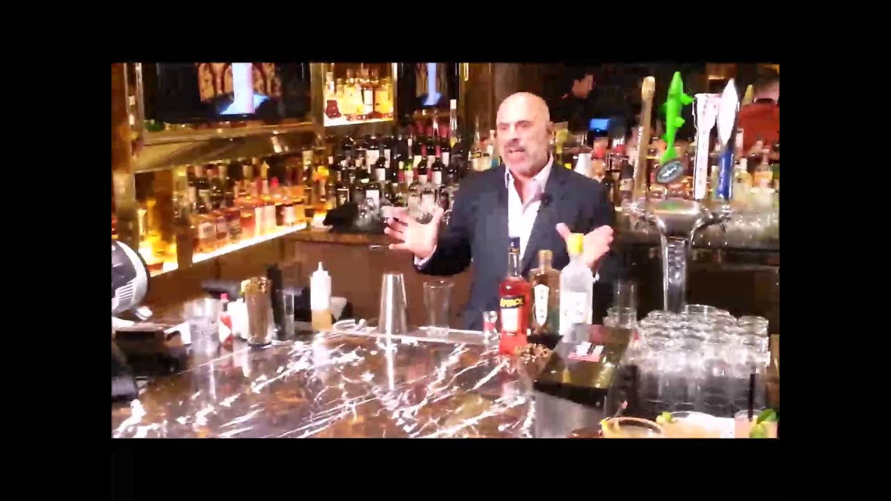 The Modern Mixologist Tony Abou-Ganim Makes His Latest Cocktail Cleopatra's Smile