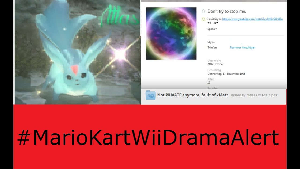 AtlasOmegaAlpha Files leaked! #MarioKartWiiDramaAlert Update!
