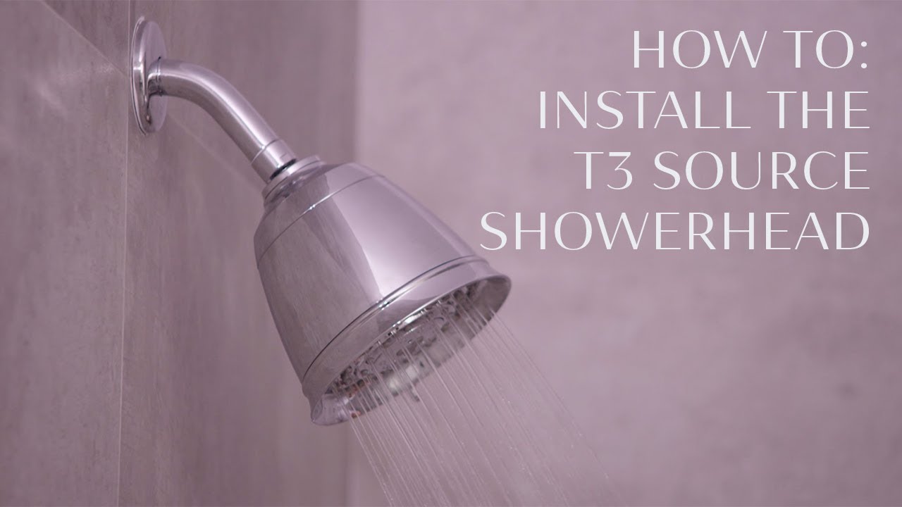 How to Install the T3 Source Showerhead | T3