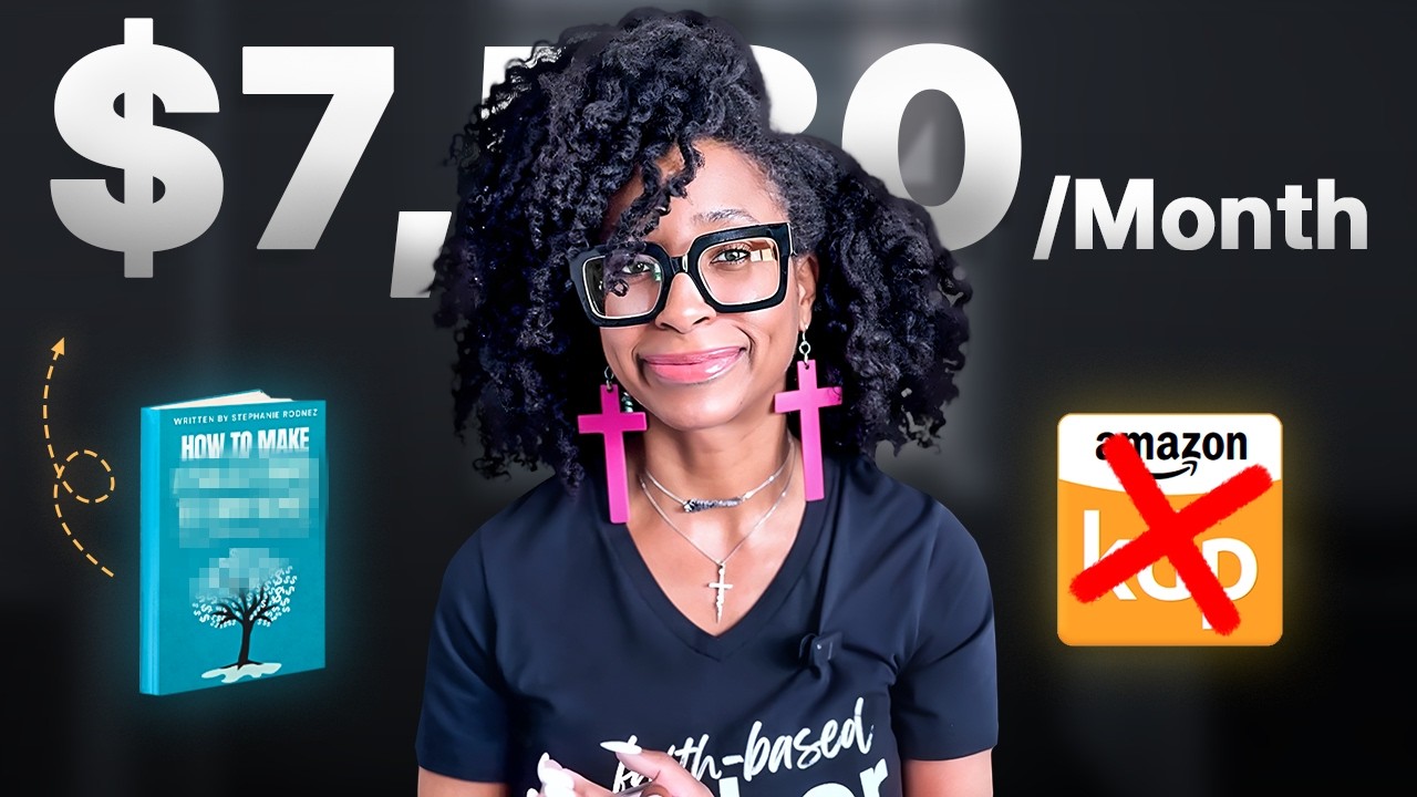 How I create passive income from my book without Amazon KDP (and here's the exact formula I use)