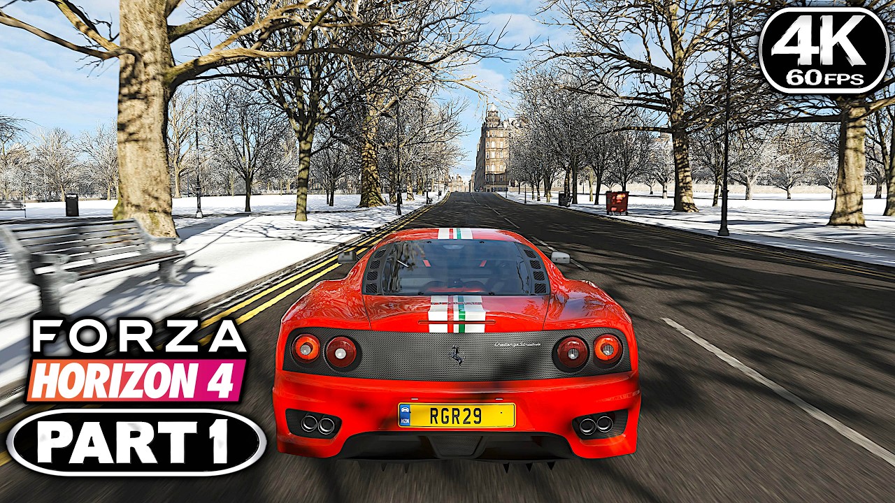 Forza Horizon 4 Gameplay Walkthrough Part 1 - PC 4K 60FPS No Commentary