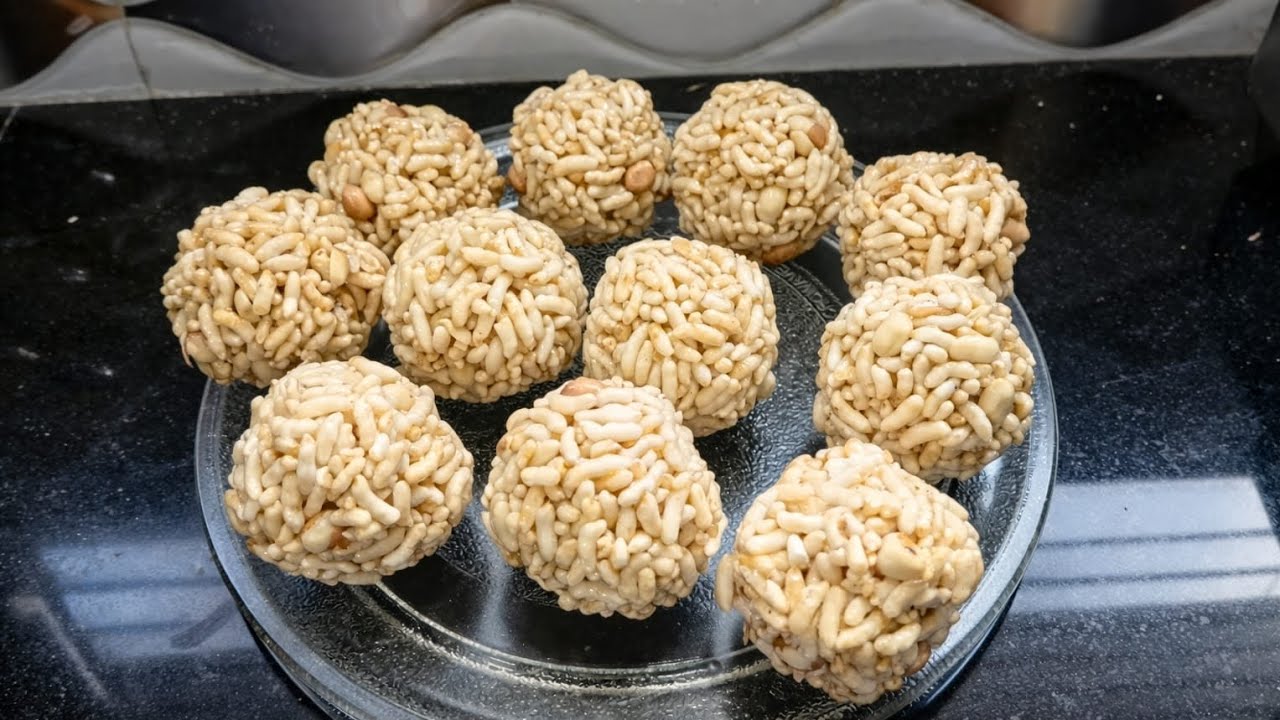 Crispy Murmure Ladoo 😋
