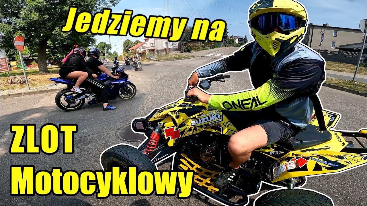 Jedziemy na ZLOT Motocyklowy || Suzuki LTR-450