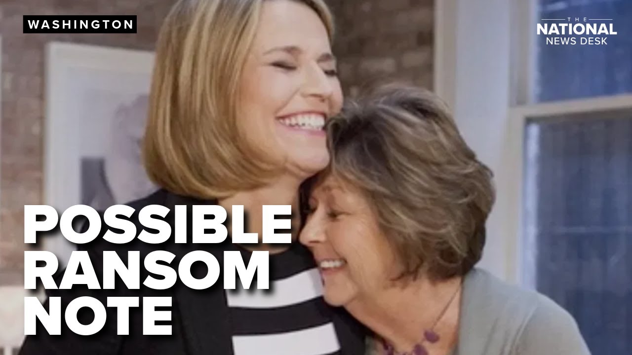 Savannah Guthrie’s mother still missing: But was there a RANSOM NOTE