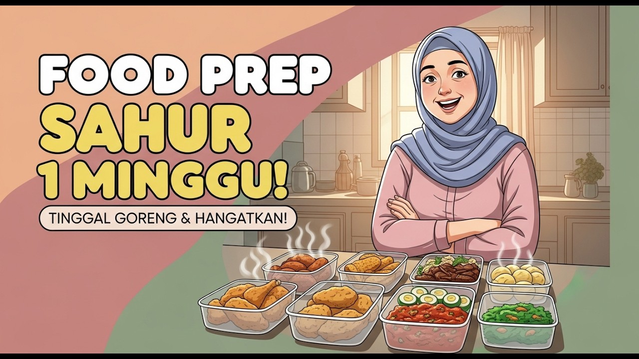 Food Prep Lauk Sahur untuk 1 Minggu: Tinggal Goreng atau Hangatkan!