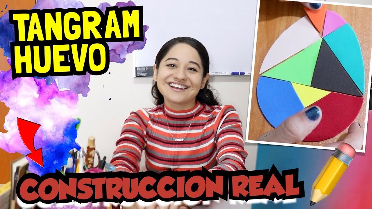 HAZ UN TANGRAM HUEVO (CONSTRUCCION PASO A PASO) - Nayeli
