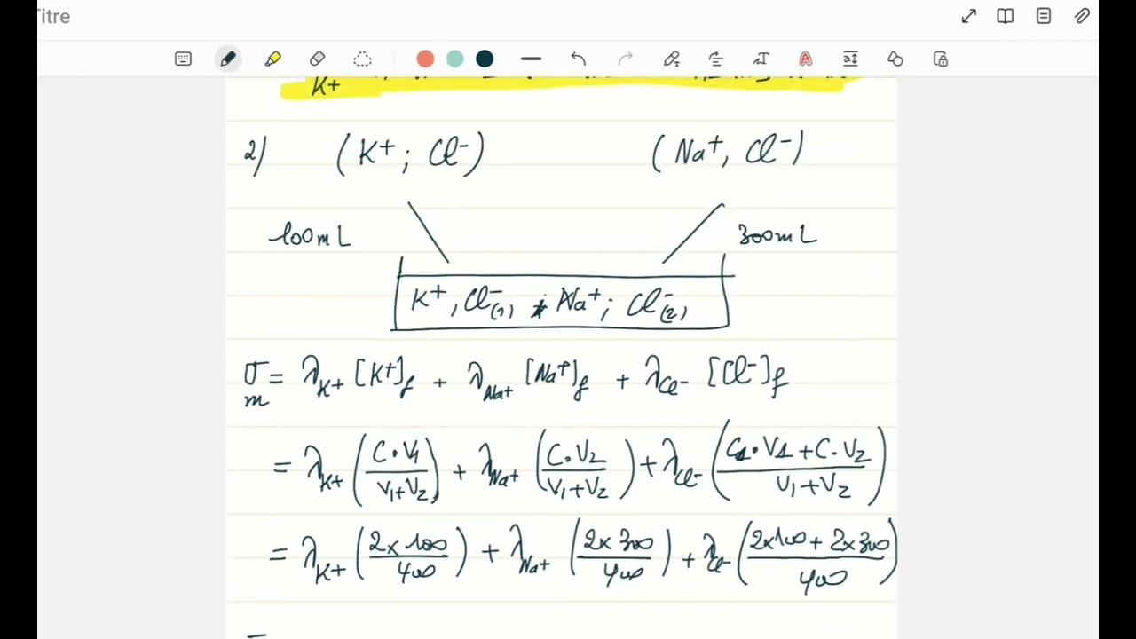 conductivite et conductance -1BAC SM- Revision