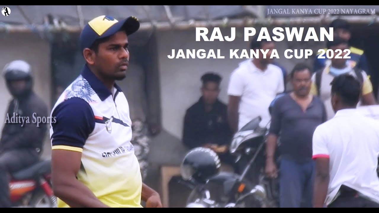 RAJ PASWAN BATTING AT JANGAL KANYA CUP 2022  #RajPaswan #RajPaswanbatting #RajPaswanCricket  #FULLHD