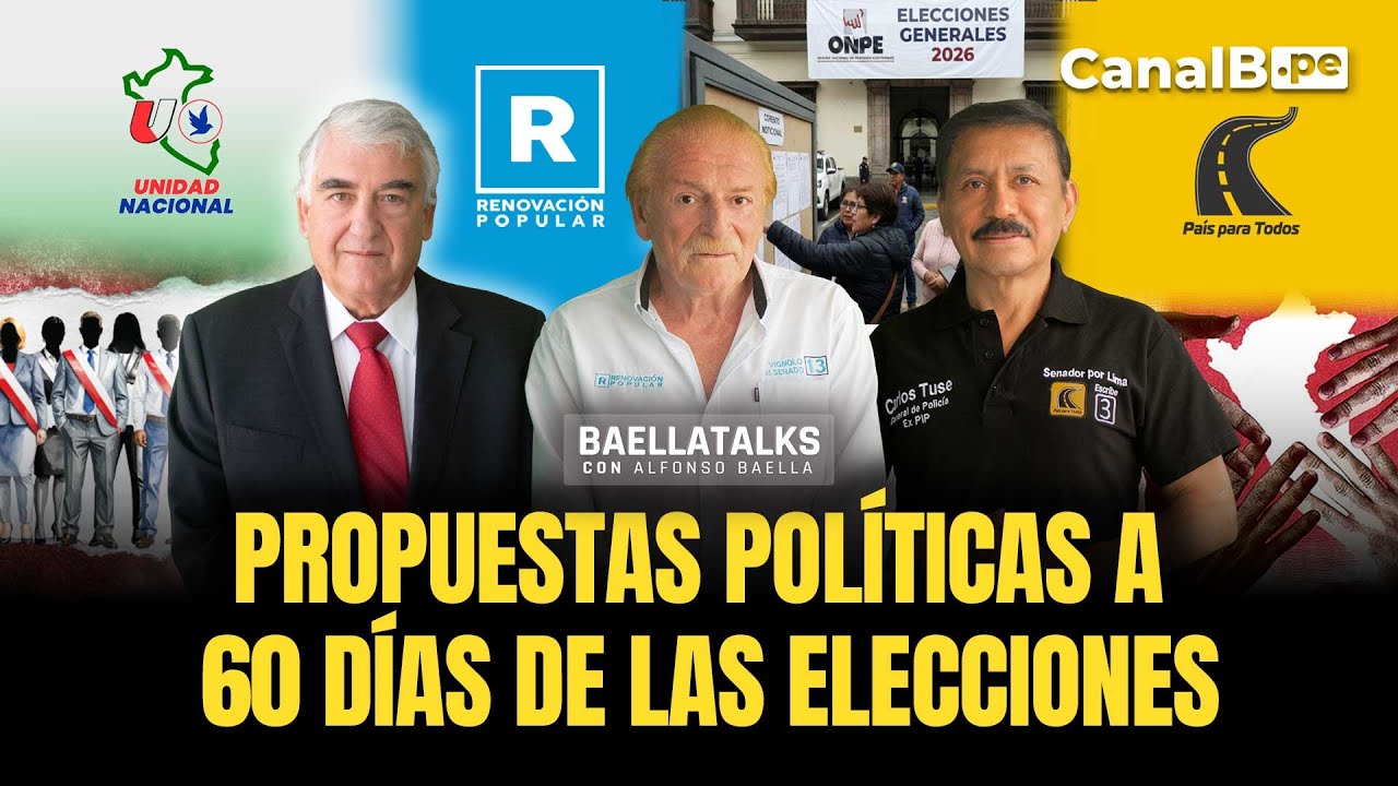 #Baellatalks con Alfonso Baella. Invitados: Juan Villarán, Alfredo Vignolo y Carlos Tuse.