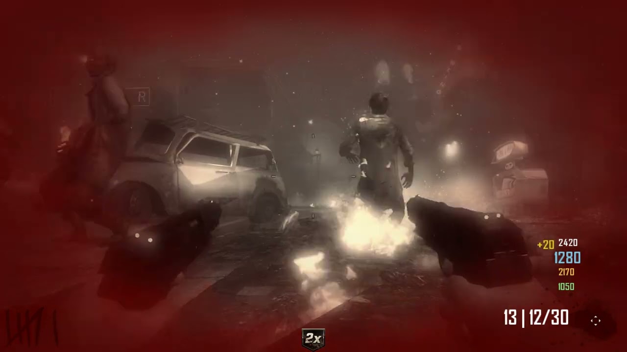 JOGANDO COD BO2 ZOMBIES EM PÚBLICO