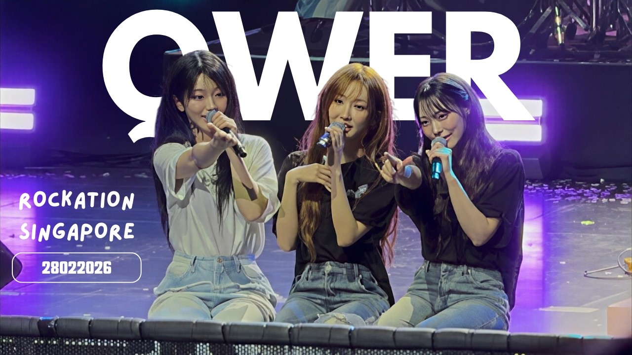 [4K] QWER ROCKATION Singapore Full Concert