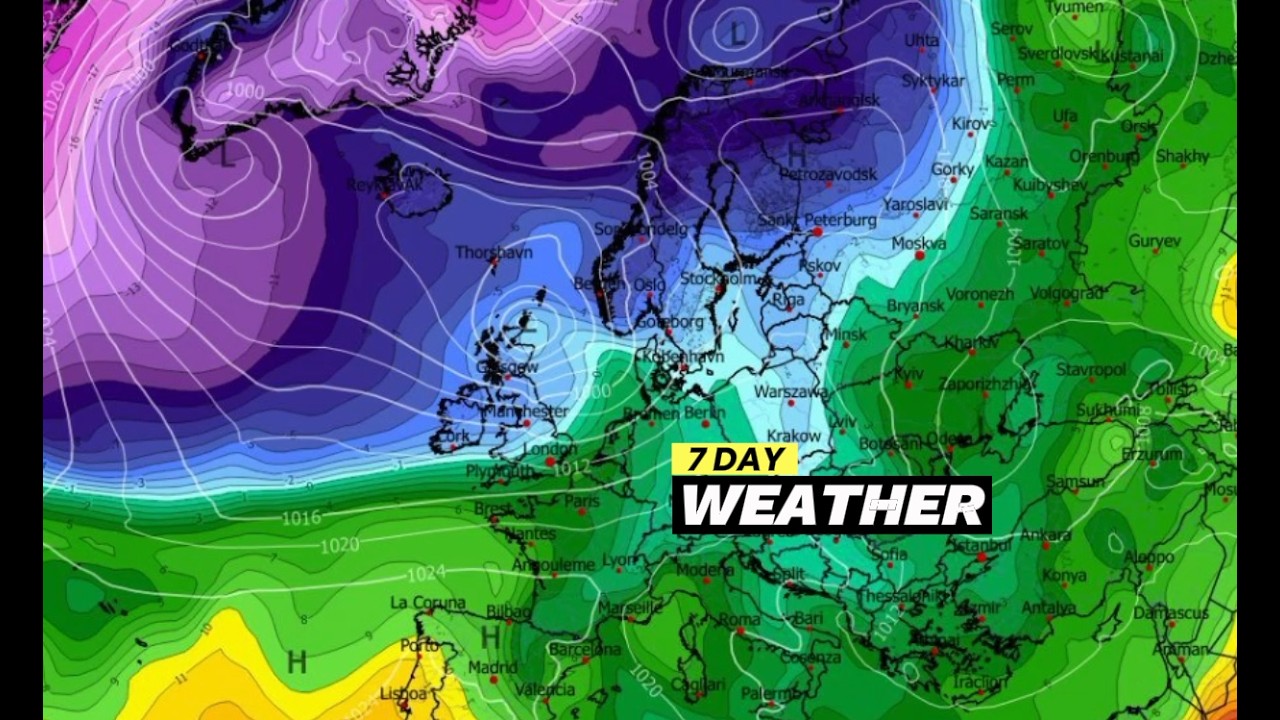 European Weather | GFS Model in 850 hPa April 9, 2026 l Europe Temperature