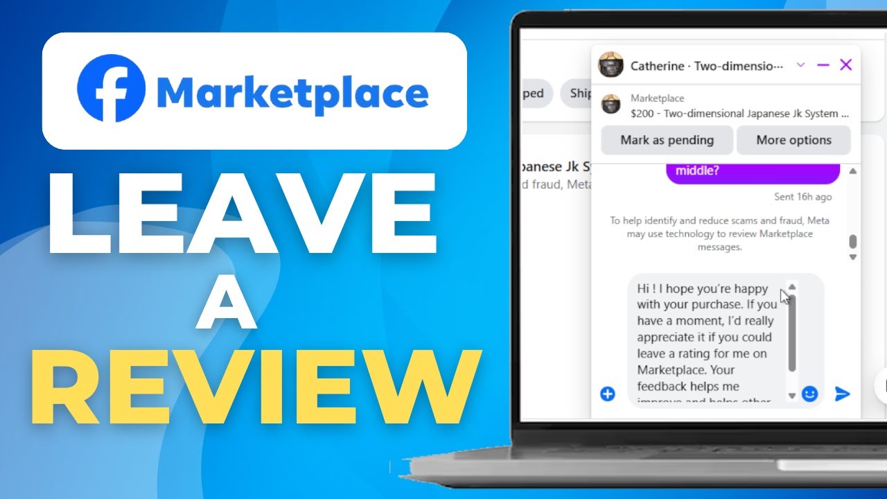 Как оставить отзыв о продавце на Facebook Marketplace (оцените продавца) ✅