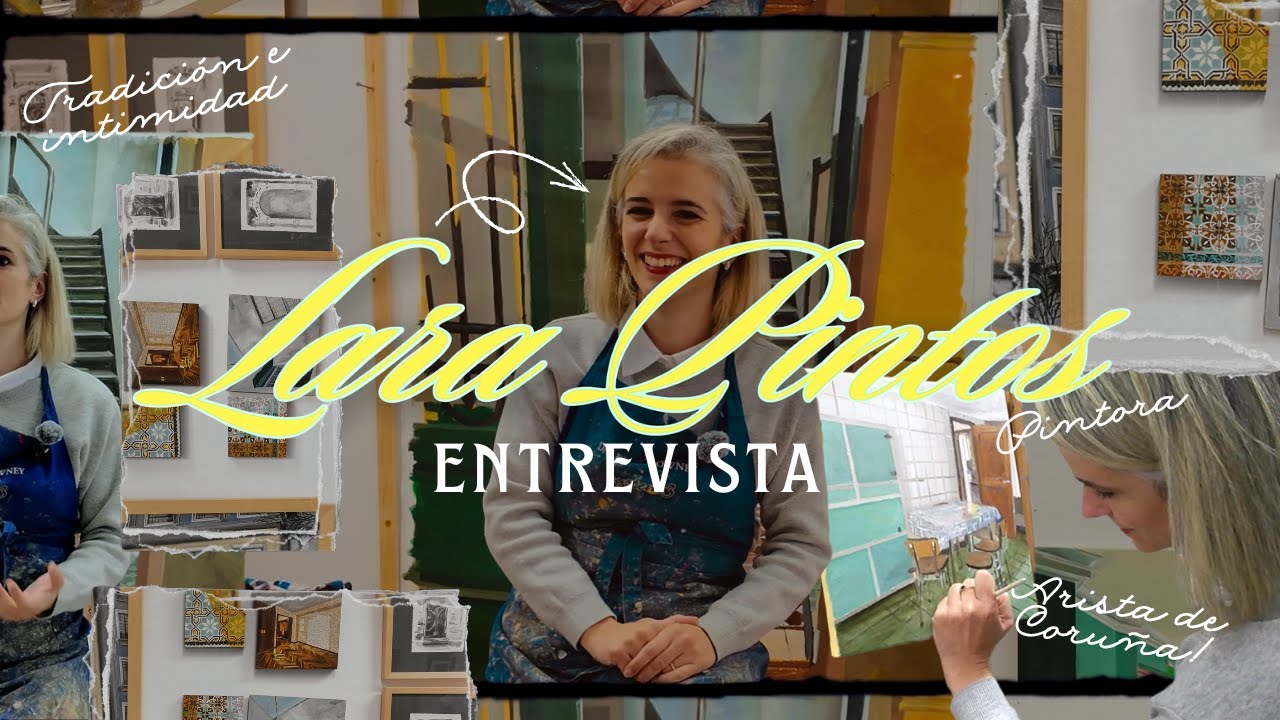 Lara Pintos: La artista gallega que rescata la belleza de lo cotidiano 🎨 Entrevista