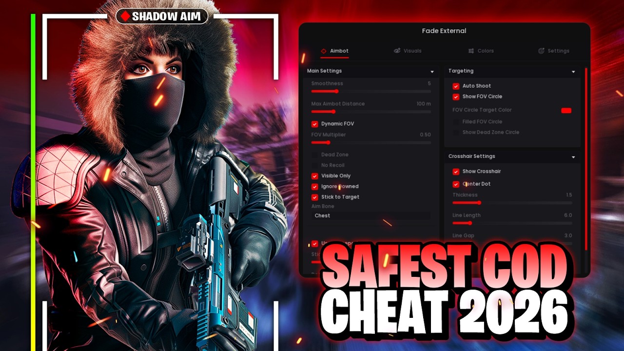 THE SAFEST COD CHEAT is going INSANE... (60 KILLS🏆)